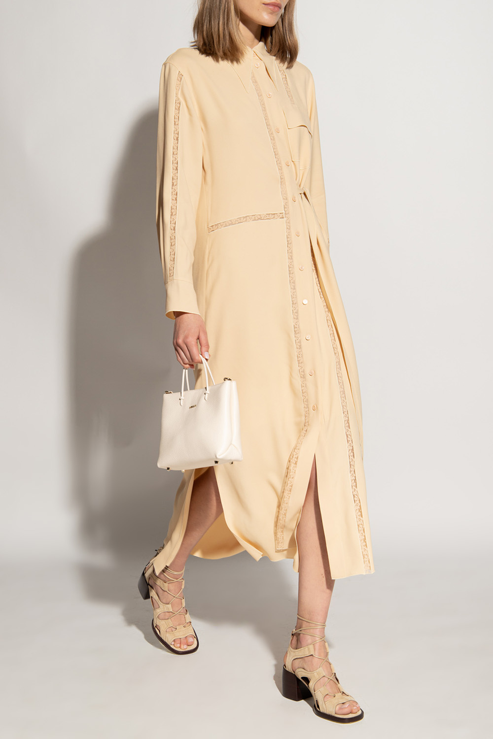 Chloé Lace-trimmed dress